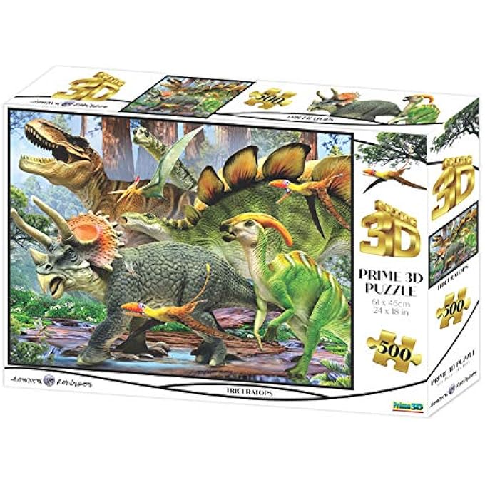 PUZZLES - HOWARD ROBINSON - TRICERATOPS 500 PCS PUZZLE
